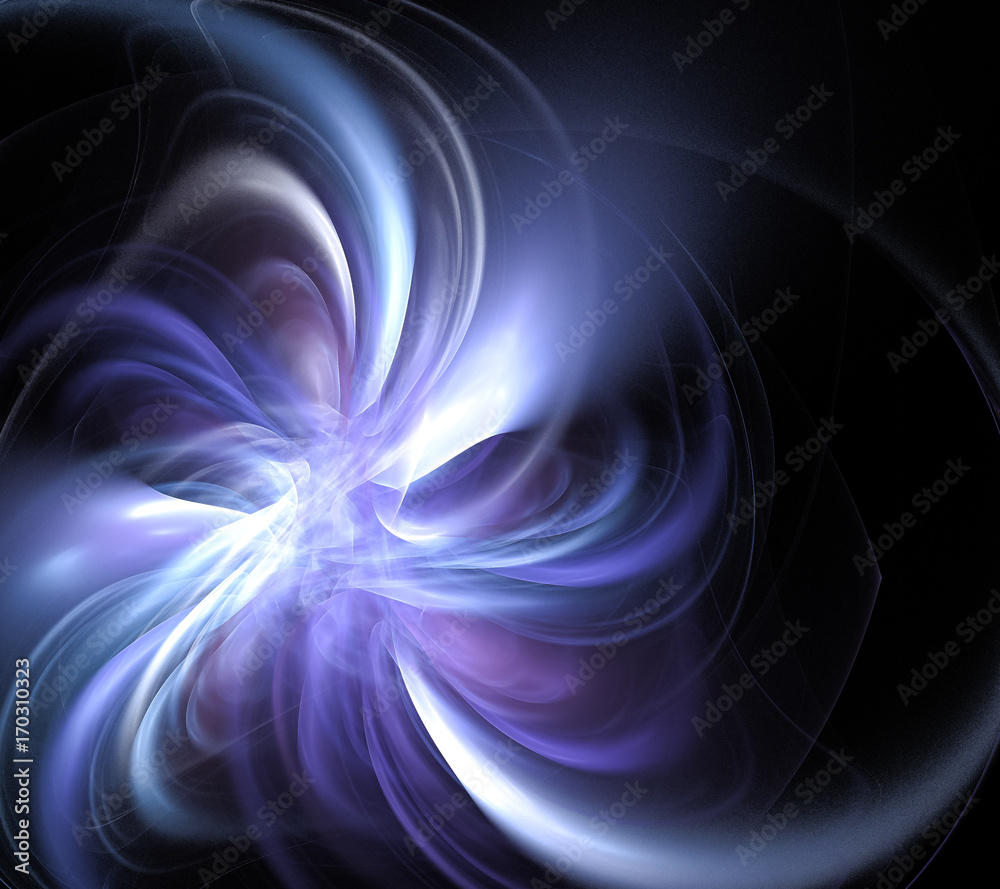 Fototapeta premium fractal misty magic flower