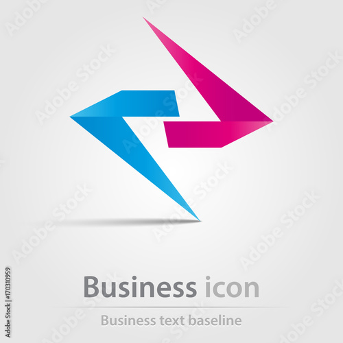 Originally created business icon