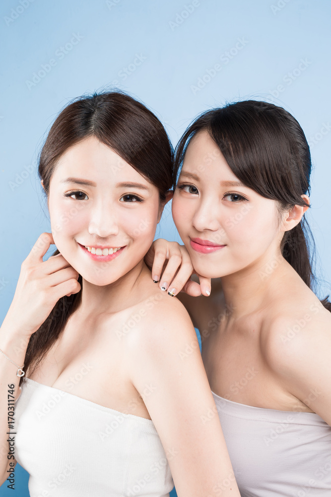 two beauty woman two beauty woman