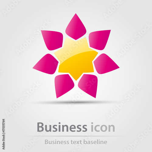 Originally created business icon