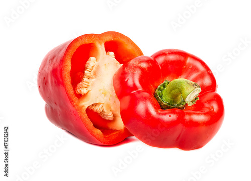 Cut red pepper