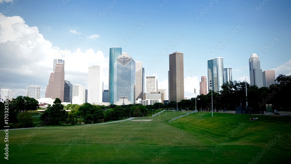 City skyline in Houston, Texas