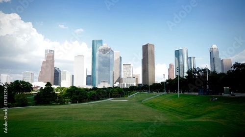 City skyline in Houston, Texas