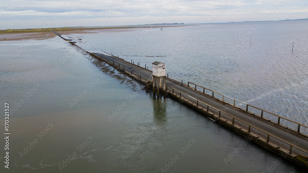 Lindisfarne Causeway Lindisfarne Causeway