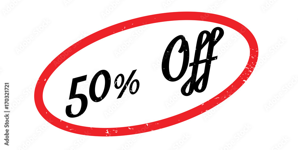 50 Off rubber stamp. Grunge design with dust scratches. Effects can be easily removed for a clean, crisp look. Color is easily changed. 50 Off rubber stamp. Grunge design with dust scratches. Effects can be easily removed for a clean, crisp look. Color is easily changed.