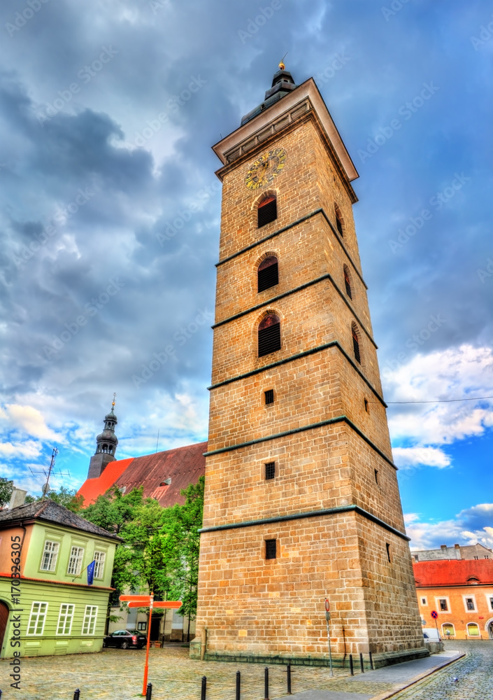 Black Tower in Ceske Budejovice, Czech Republic