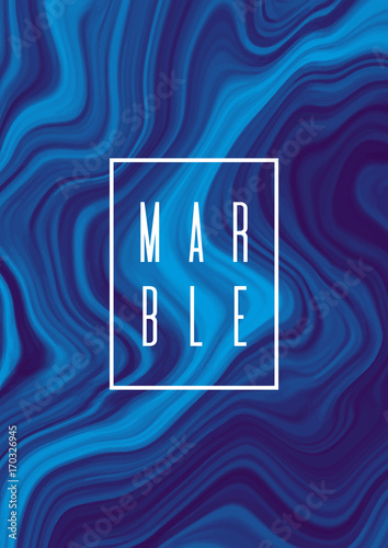 Abstract marble background. Colorful paint fluid wawes