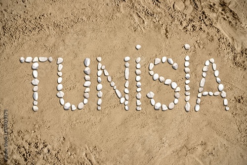Tunisia - beach, sand, stones