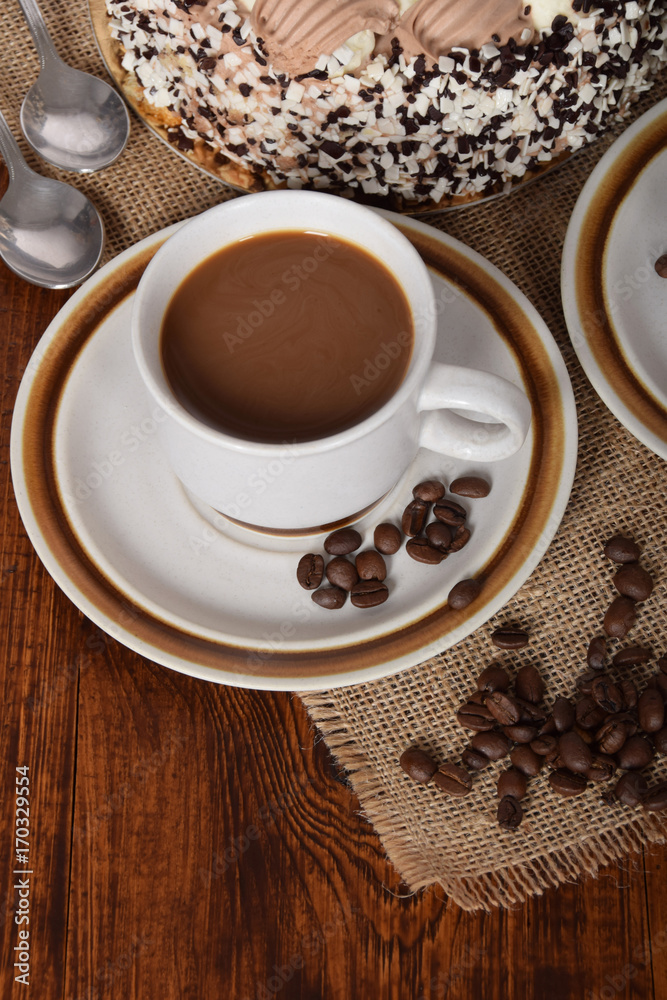 coffee with whipped cream and chocolate and coffee with cream cake coffee with whipped cream and chocolate and coffee with cream cake