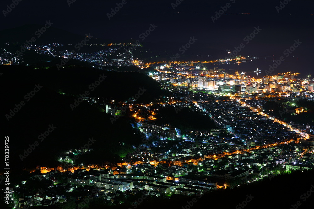 Otaru night view