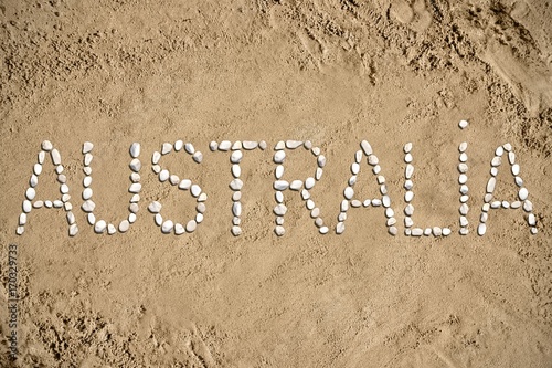 Australia - beach, sand, stones