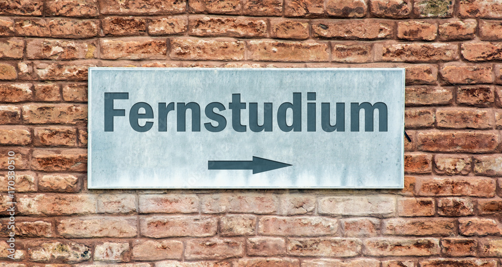 Schild 225 - Fernstudium Schild 225 - Fernstudium