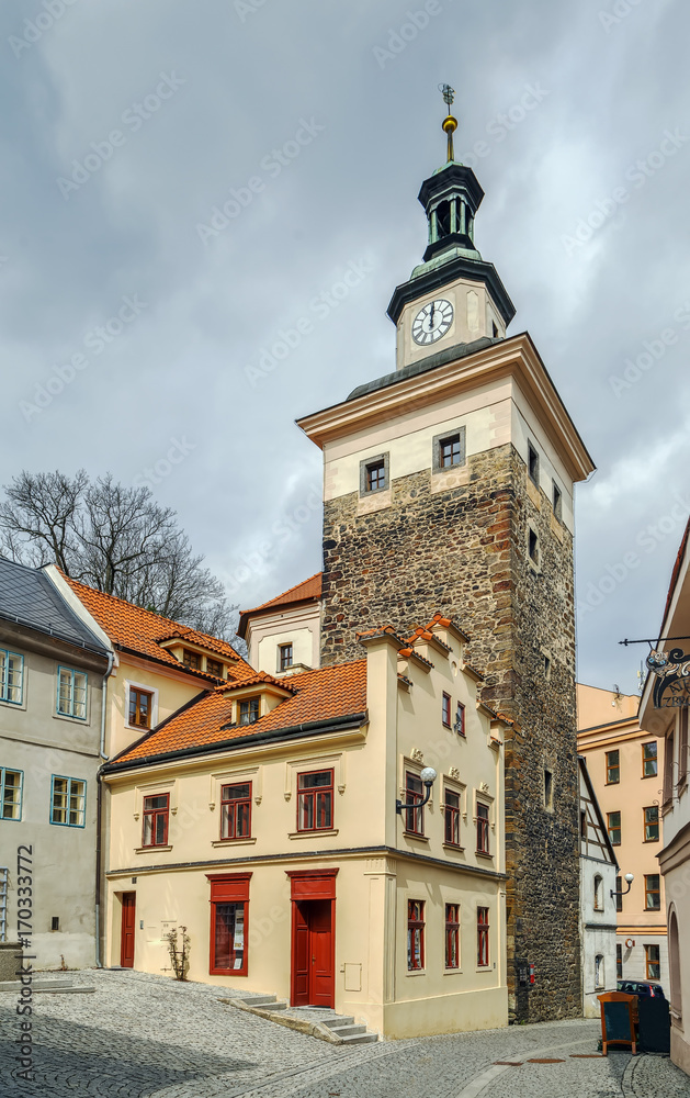 Black tower, Loket, Czech republic