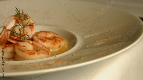 Italian Food - shrimp to restaurant