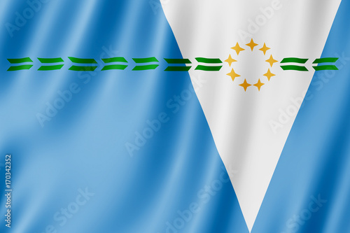 Flag of Formosa Province, Argentina photo