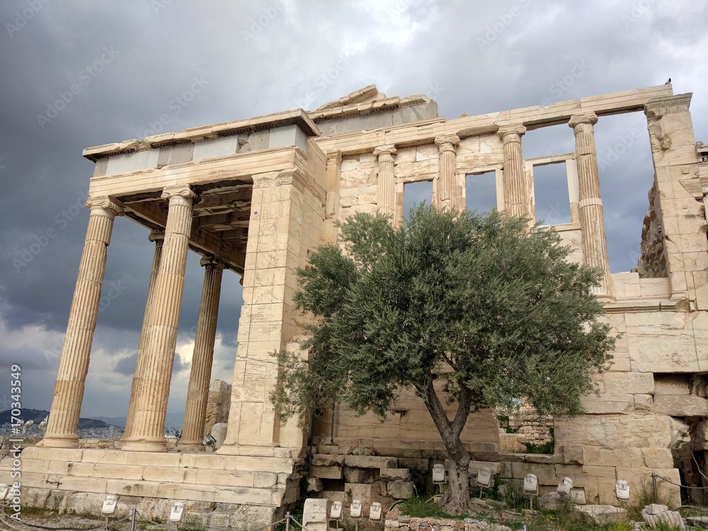 Fototapeta premium Athens Monuments, Greece, 2017