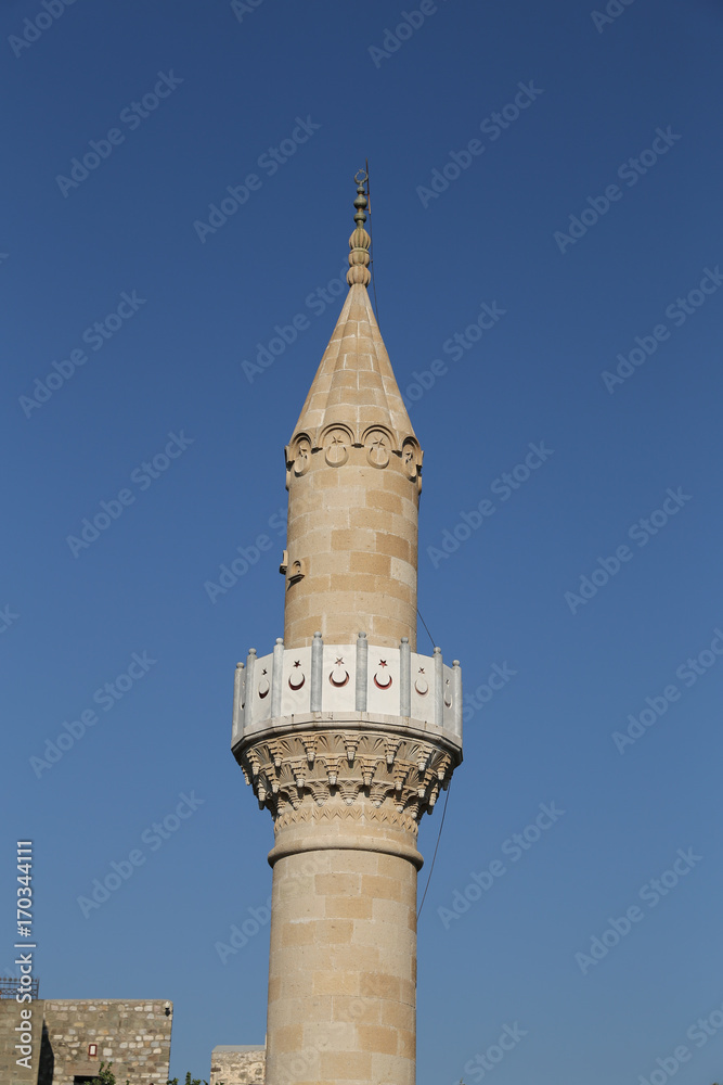 Minaret of Bodrum Castle Mosque Minaret of Bodrum Castle Mosque
