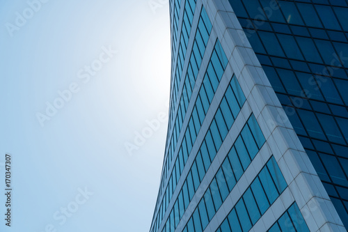 The modern business center in Moscow city