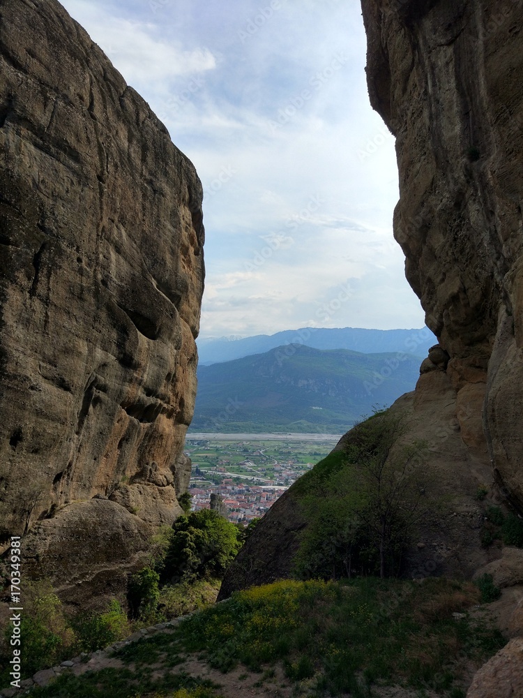 Fototapeta premium Meteora in Greece, 2017