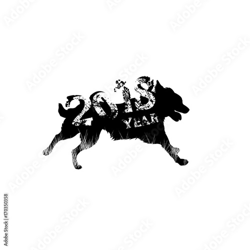 Dog./ Characters meaning of 