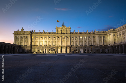 Royal Palace ,Famous monument of the city of madrid