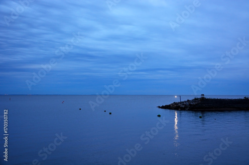 Gulf of Finland at the evening at summer season © kalichka