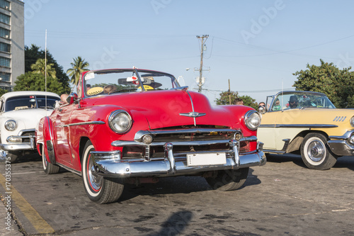 Classic car in Havana, Cuba
