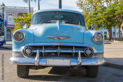 Front of a classic car in Havana 04, Cuba © S.Dehnen Photography