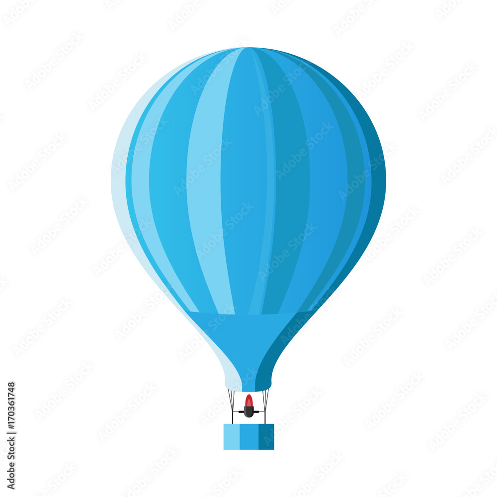 Fototapeta premium hot air balloon. vector illustration