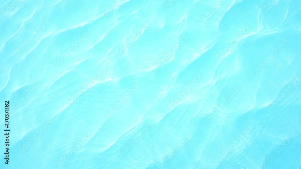 Blue swimming pool