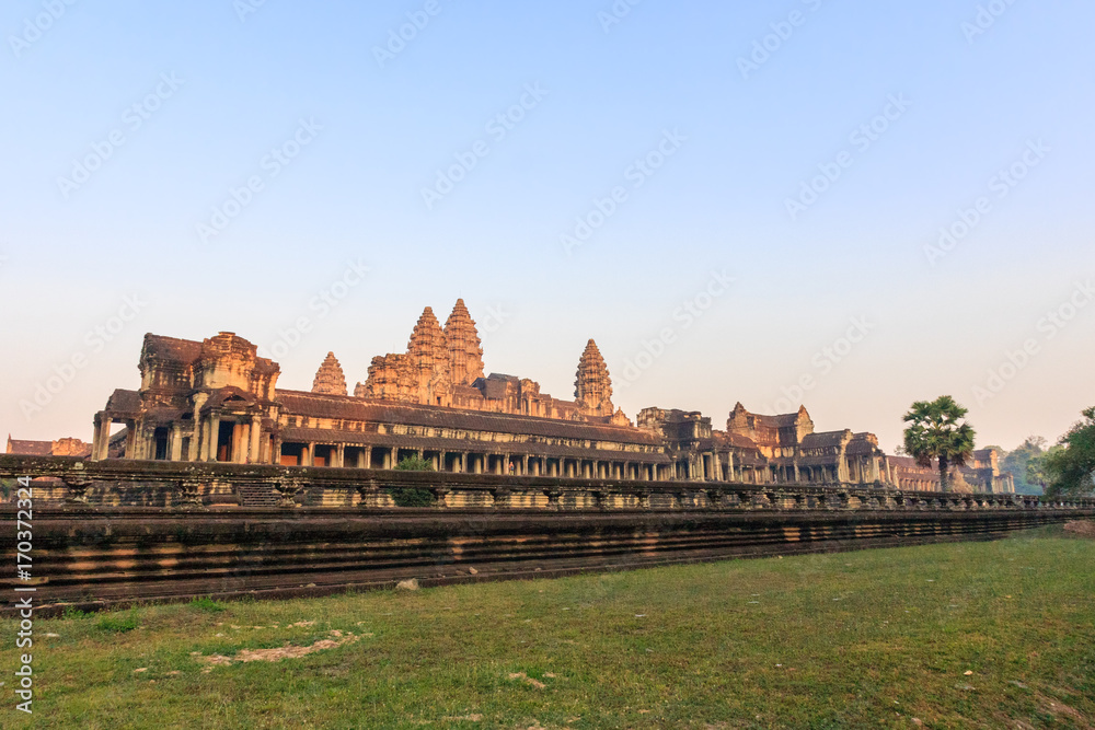 A-ONE Angkor Wat C87+309 - Magnete 3D per frigorifero, 1 pezzo, con toppa Nokor Wat Landmark con 1 pezzo, magnete per frigorifero, adesivo per camicia, regalo di vacanza e viaggio
