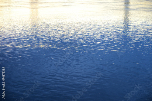 Water background by day.