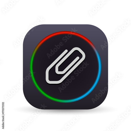 Free Download Dark MultiColor Web Button - GFXLoad