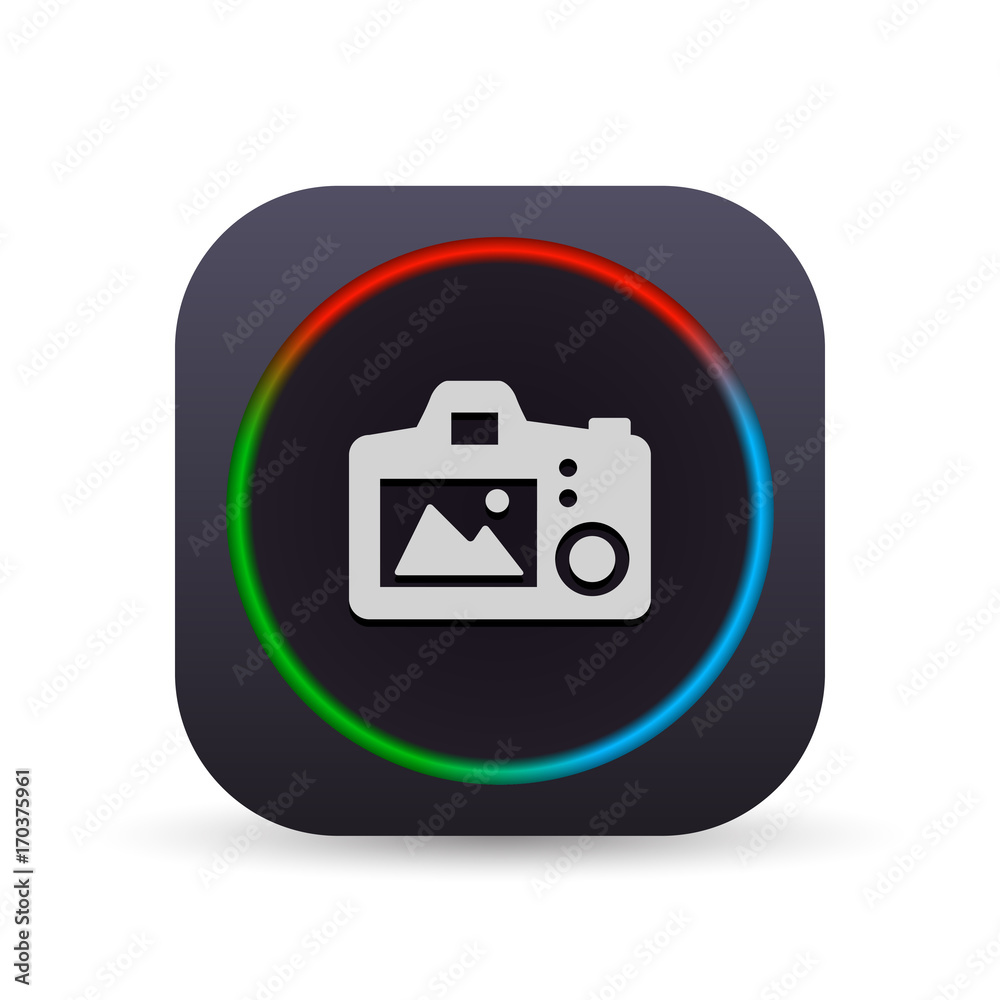 Dark MultiColor Web Button Dark MultiColor Web Button