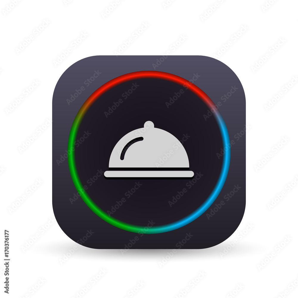Dark MultiColor Web Button Dark MultiColor Web Button
