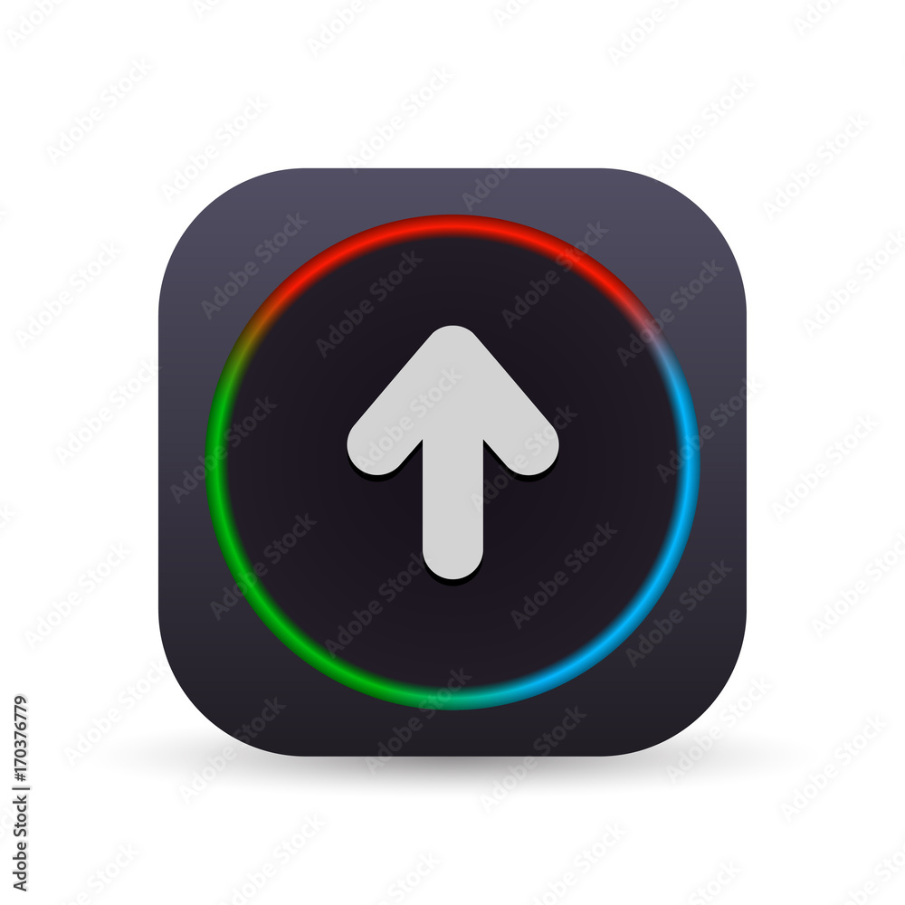 Dark MultiColor Web Button Dark MultiColor Web Button