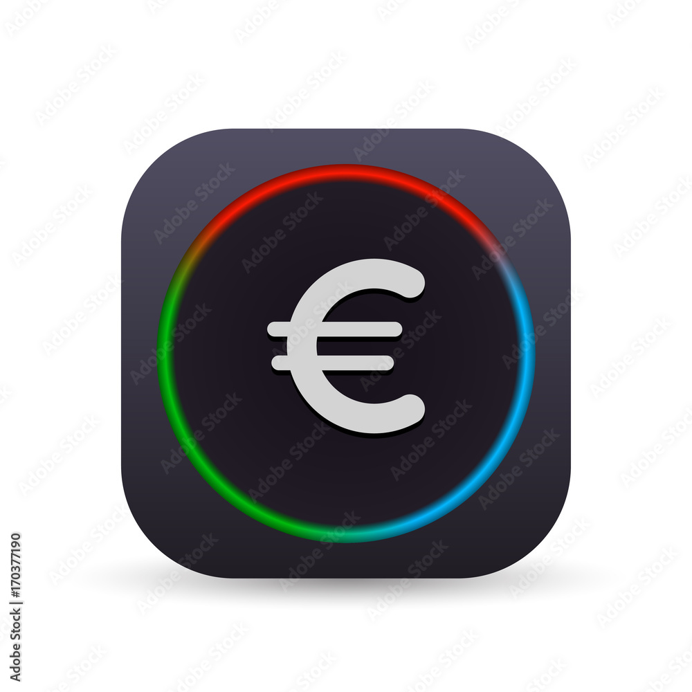 Dark MultiColor Web Button Dark MultiColor Web Button