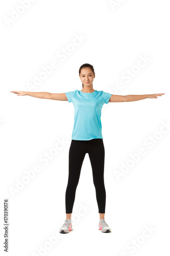 Fitness woman full length © fotofabrika
