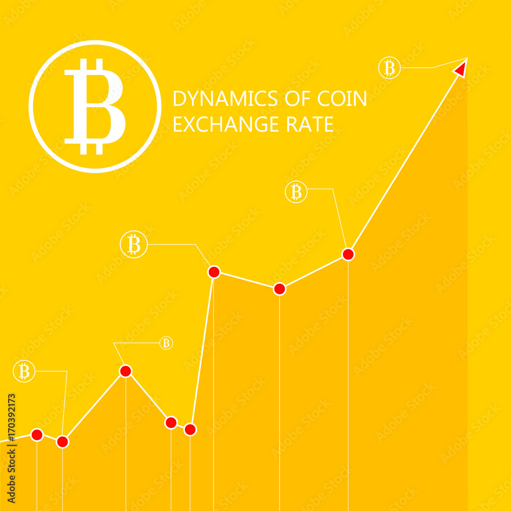 vector bitcoin infographic chart diagram background vector bitcoin infographic chart diagram background