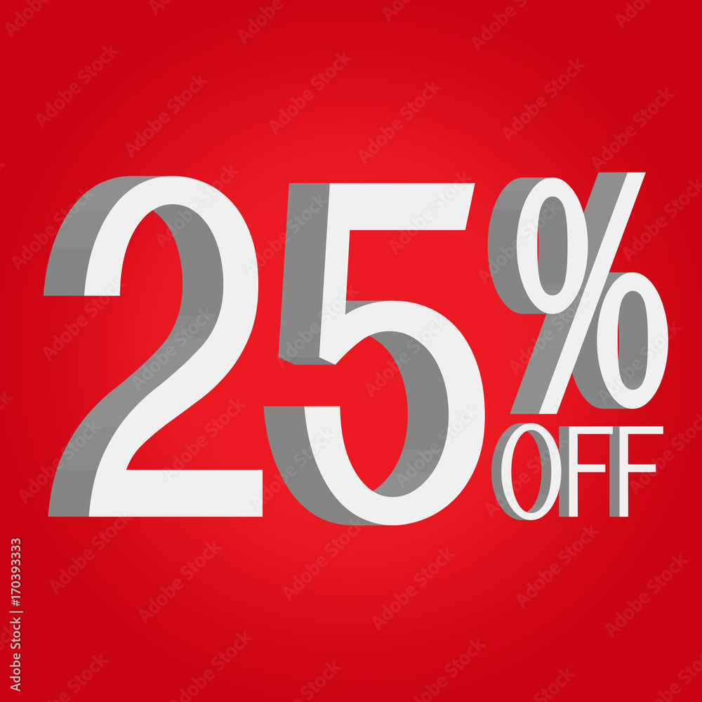 3D sale off text 3D sale off text