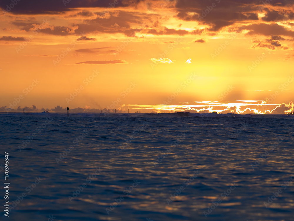 Fototapeta premium 09-02-2017 Hawaii Sunset