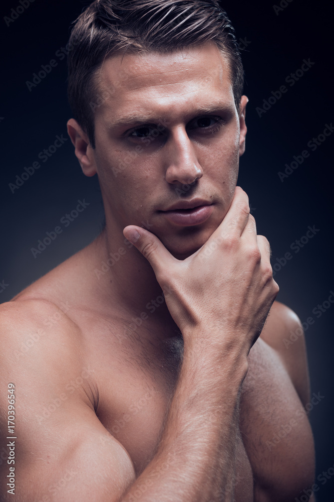 Man, Silhouette, Portrait, Head Shot, Male, Face, Neck, Shoulder