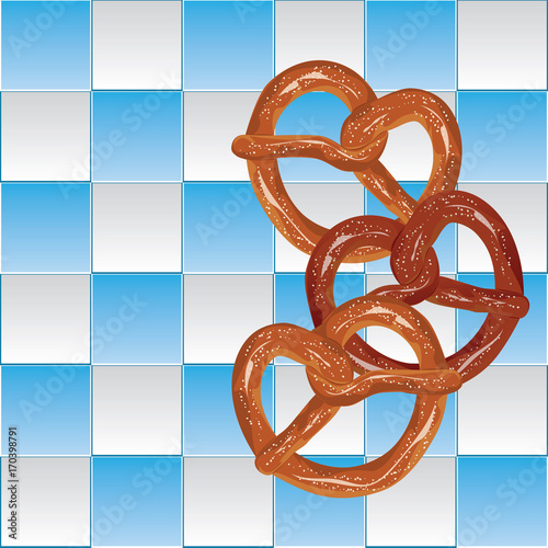 Tasty Cartoon Pretzel