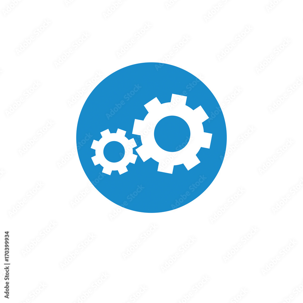 Business, finance icon. Vector illustration isolated on white background. Setting symbol. Business, finance icon. Vector illustration isolated on white background. Setting symbol.