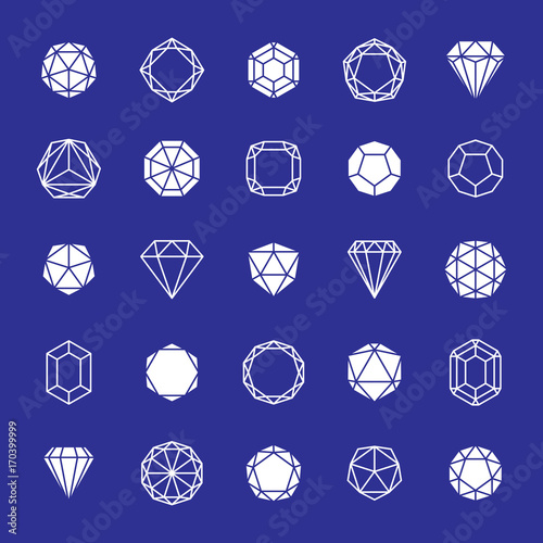 Set of vector abstract grap...