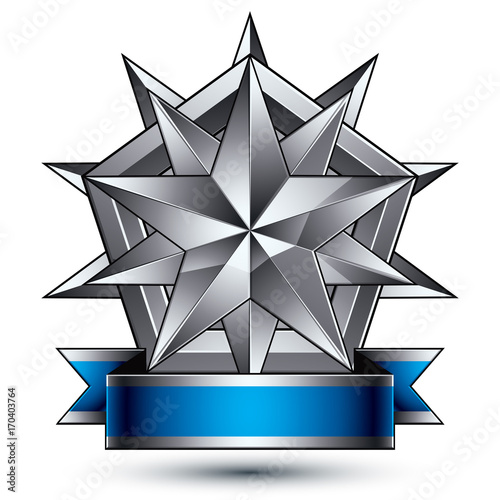 Vector classic emblem isola...