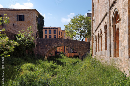 Cité médiévale de Gérone en Catalogne