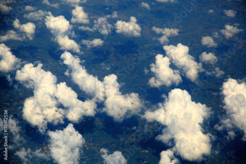 Cumulus clouds