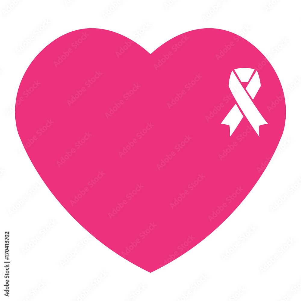 Breast cancer awareness symbol.Vector Breast cancer awareness symbol.Vector