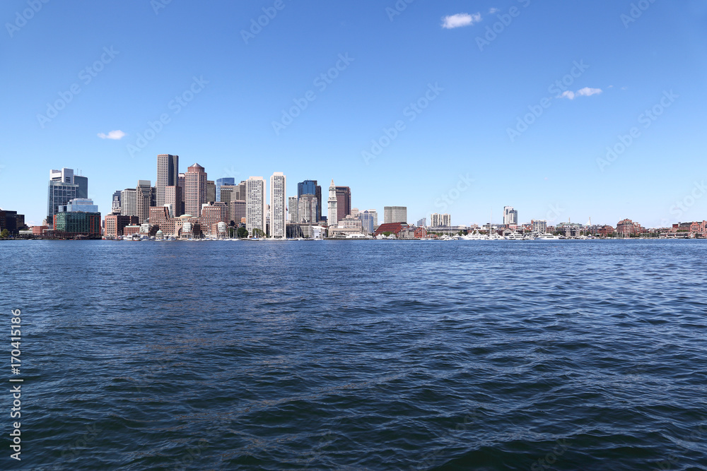 Boston Skyline from the Harbor